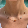 COLLIER ATHÉNA STRASS