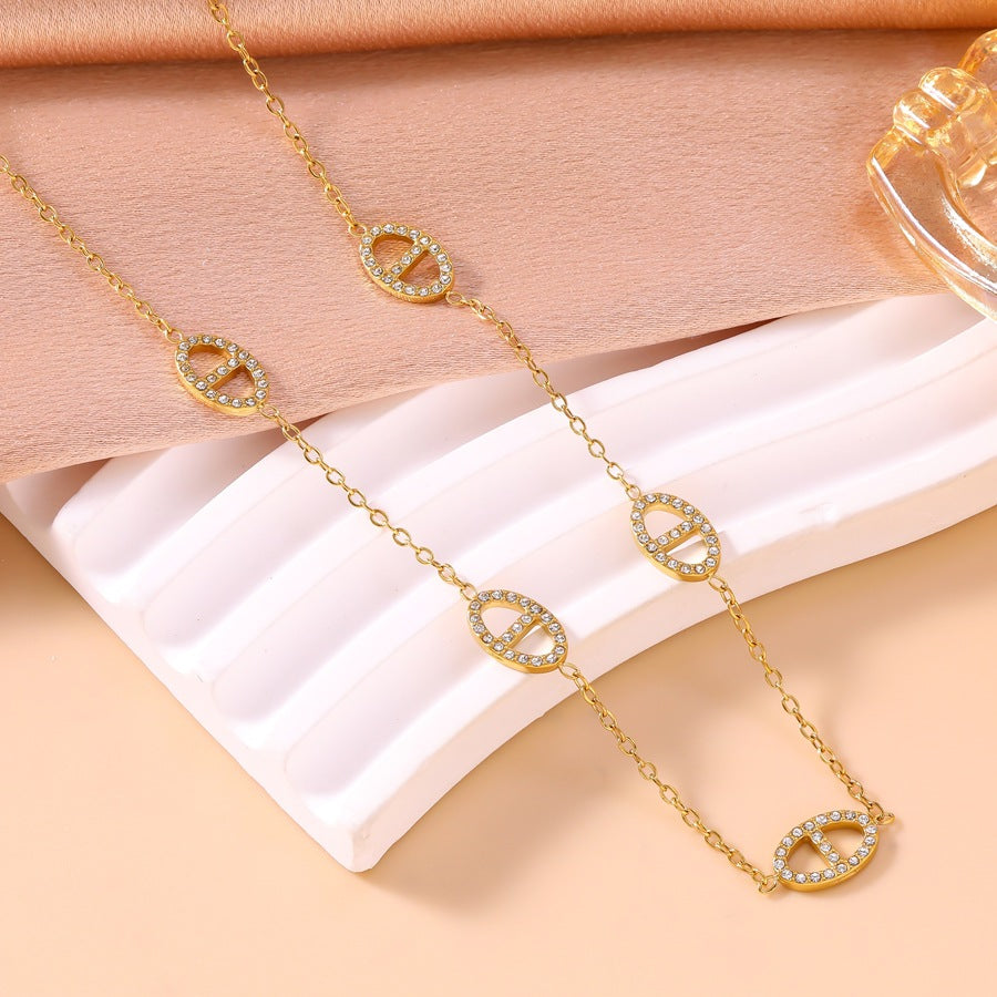 COLLIER ATHÉNA STRASS