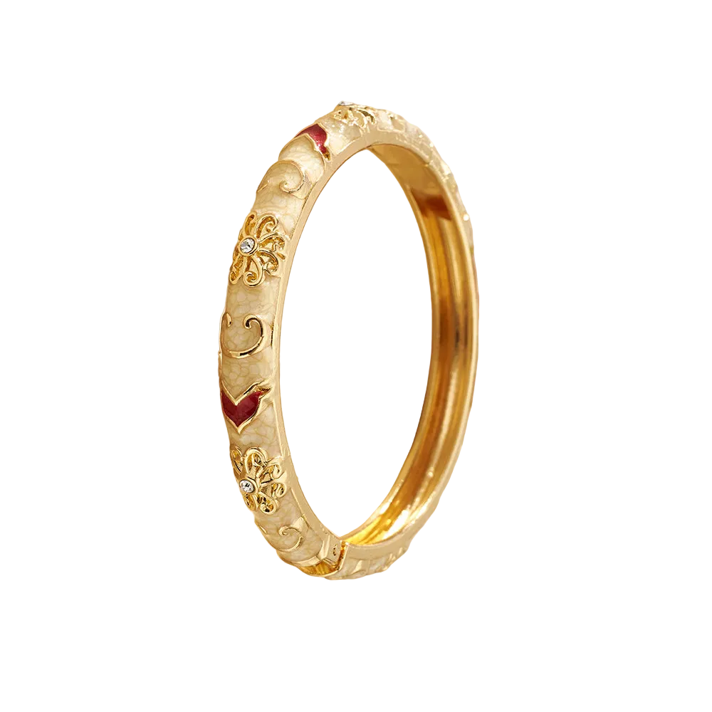 BRACELET JONC FLORA