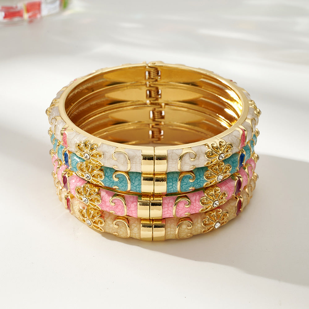 BRACELET JONC FLORA